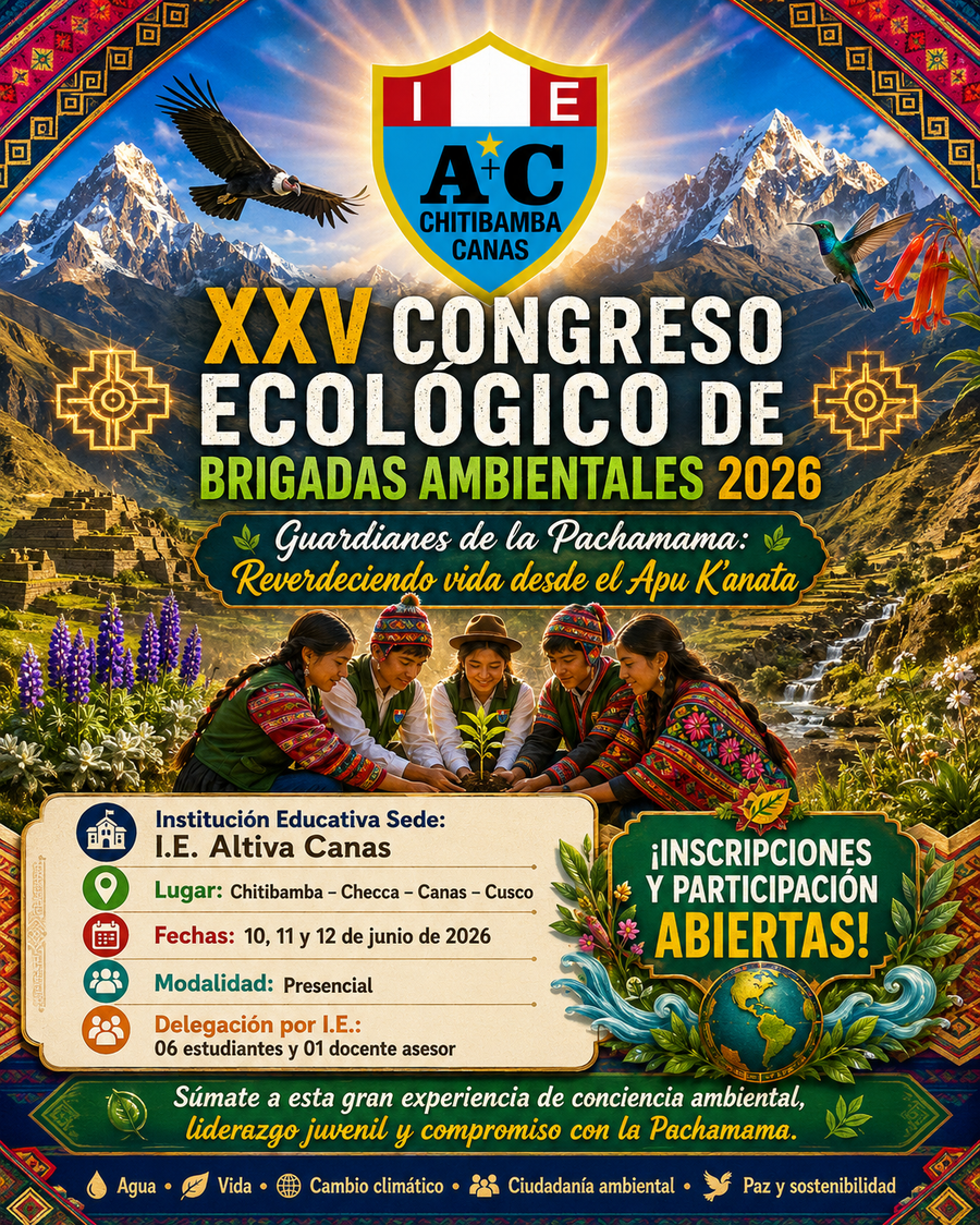 Afiche oficial del XXV Congreso Ecológico de Brigadas Ambientales 2026